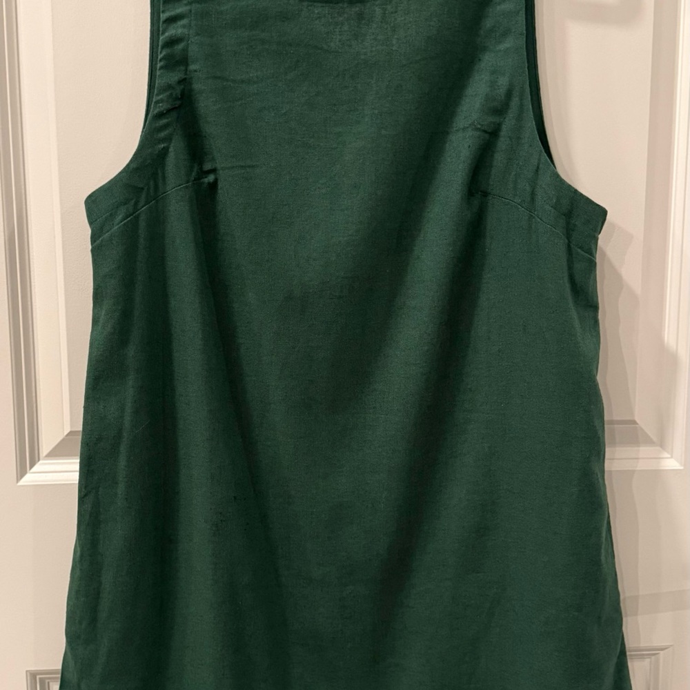 Free People Forest Green Mini Dress